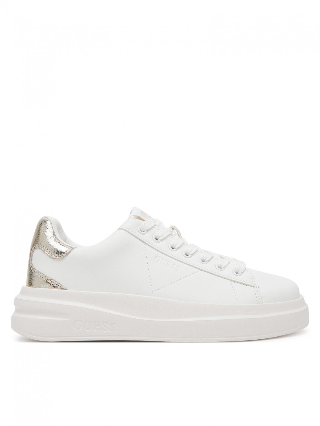 Guess Sneakersy FLJBINLEM12 Bílá